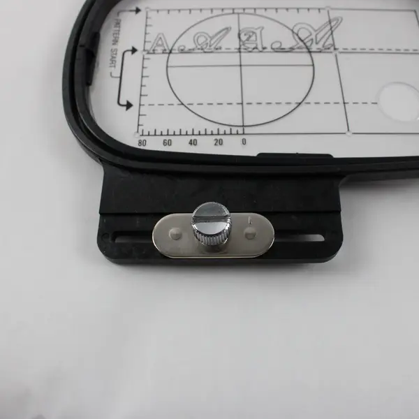 Brother Embroidery Machine Hoop Pattern Start Guide Adjustable Screw Used