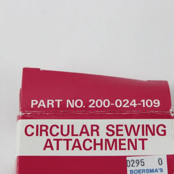 Janome New Home Circular Sewing Attachment Top Loading Sewing Machine
