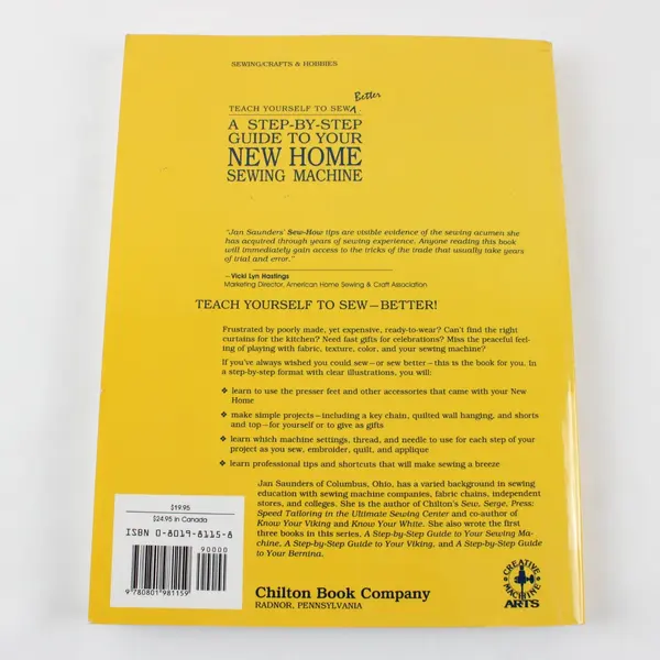 A Step-By-Step Guide to Your New Home Sewing Machine Jan Saunders