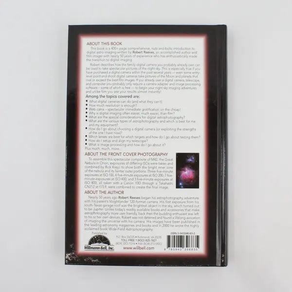 Astrophotography Imaging the Universe with a Digital Camera Robert Reeves 2006