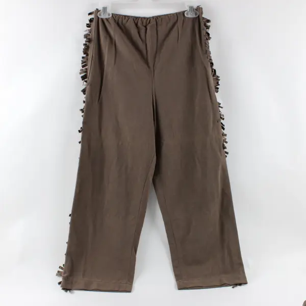 Vintage Davy Crockett Western Costume Set Child 8-10 Coonskin Cap Shirt Pants