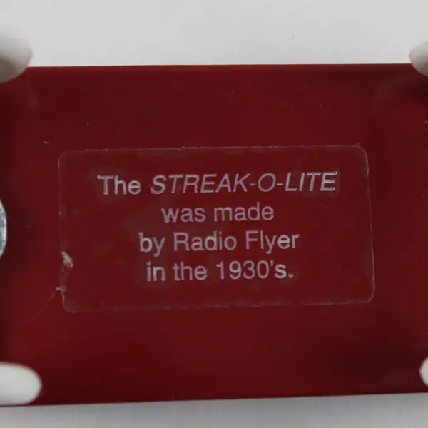 Radio Flyer Streak-O-Lite Miniature Red Wagon Toy