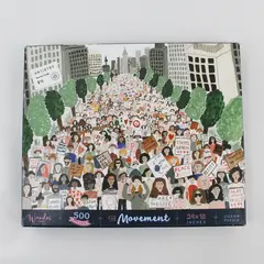 Wander Puzzle Co The Movement Adult Jigsaw Puzzle 500 Pieces Activism Scene