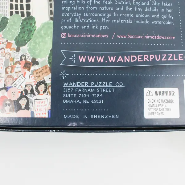 Wander Puzzle Co The Movement Adult Jigsaw Puzzle 500 Pieces Activism Scene