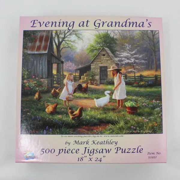 SunsOut Evening at Grandma's Mark Keathley 500pc Jigsaw Puzzle 52952