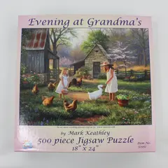SunsOut Evening at Grandma's Mark Keathley 500pc Jigsaw Puzzle 52952