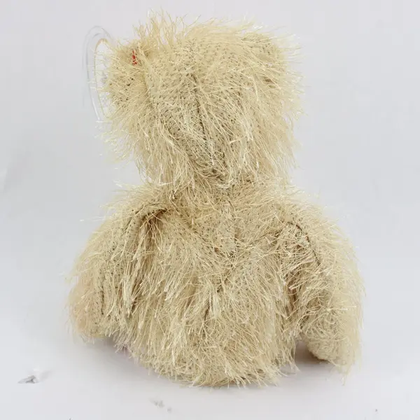 TY Punkies Frizzy Bear 2002 Tan Plush w/ Hang Tag
