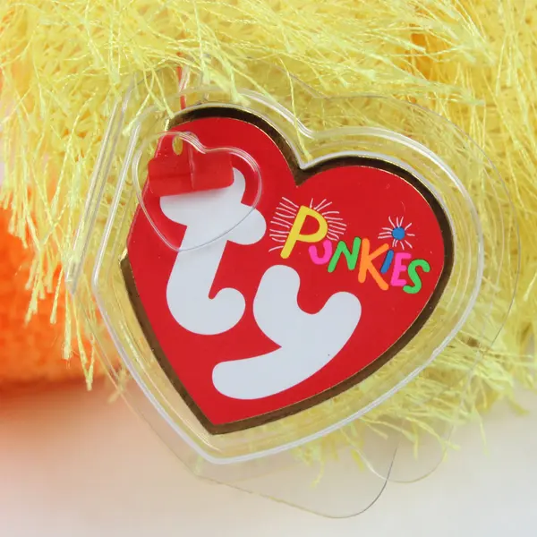 Ty Beanie Baby Punkies Splash Duck Plush Toy With Tag Protector