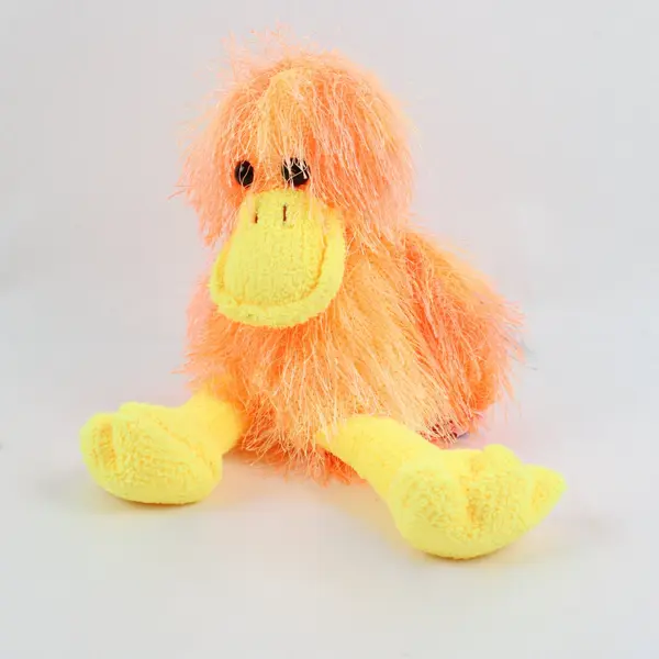 TY Punkies FlipFlop Duck Plush Stuffed Animal With Tag Protector