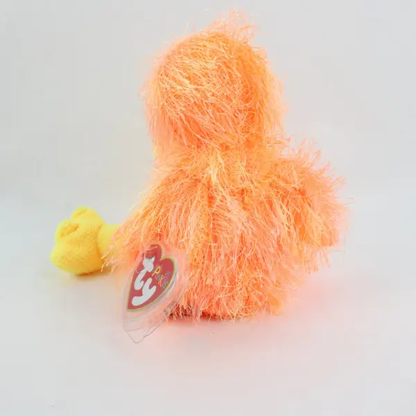 TY Punkies FlipFlop Duck Plush Stuffed Animal With Tag Protector