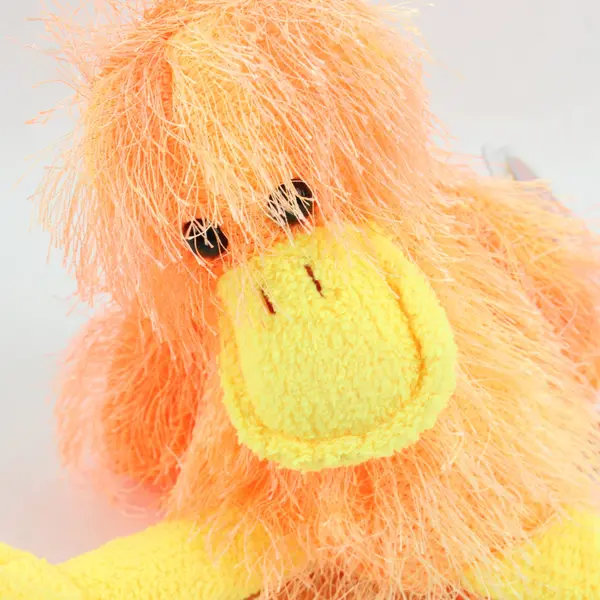 TY Punkies FlipFlop Duck Plush Stuffed Animal With Tag Protector