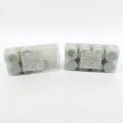 Botanical Light Eucalyptus Lemongrass Scented Tealight Candles Hand-Poured