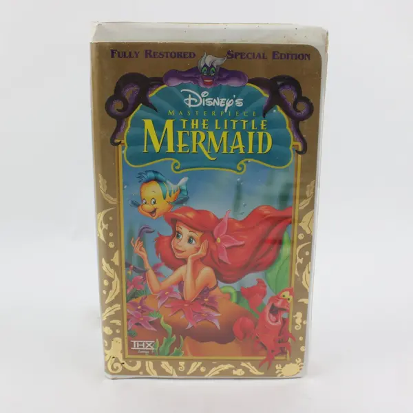 Disney's The Little Mermaid Masterpiece VHS 1998 Special Edition THX Certified