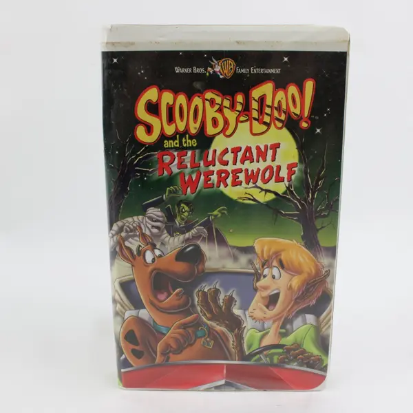 Scooby-Doo and the Reluctant Werewolf VHS 2002 Warner Bros. Clamshell Case