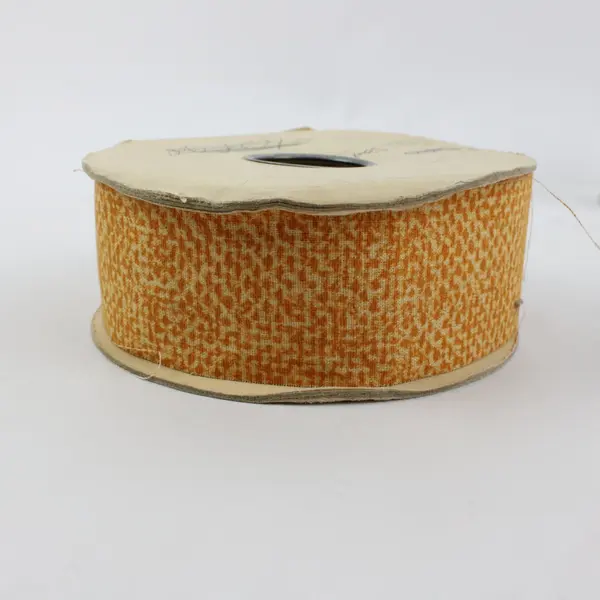 Lot of 3 Decorative Craft Ribbon Spools Home & More Voila Plaid Polka Dot