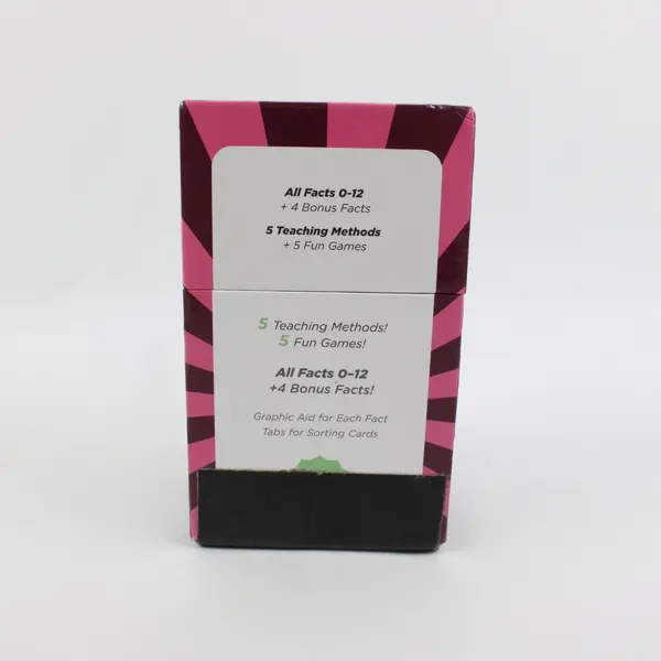 Think Tank Scholar 173 Multiplication Flash Cards with Storage Box