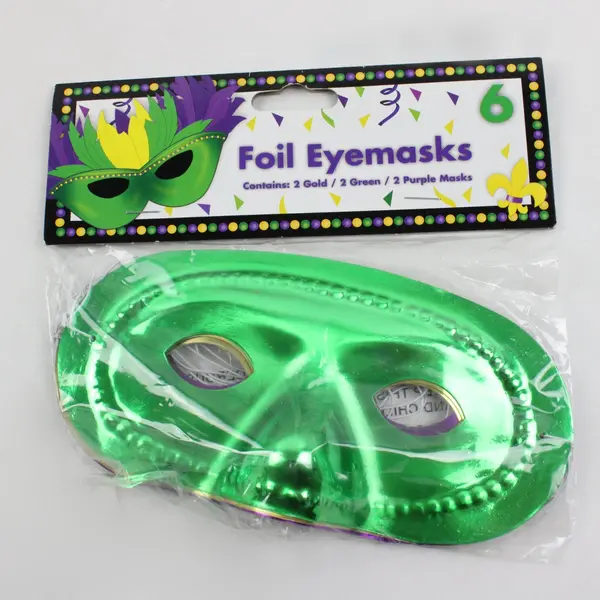 Lot of 14 Mardi Gras Masks: 8 Feather, 6 Foil Eyemasks Masquerade Party