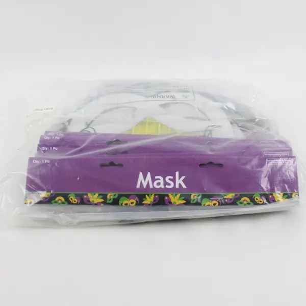 Oriental Trading Mardi Gras Feather Masquerade Masks Assortment 1 Dozen