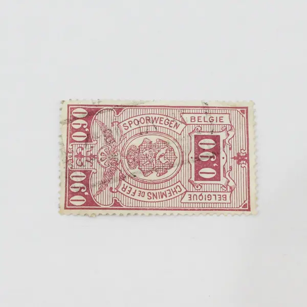 Lot Of 2 Belgium 1930s Railway Parcel Post Stamps Used 