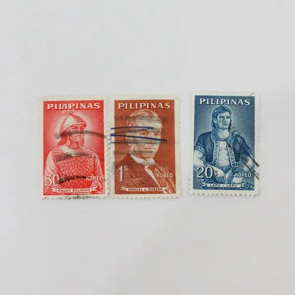Lot Of 10 Philippines 1960s Famous Filipinos Stamps Used  