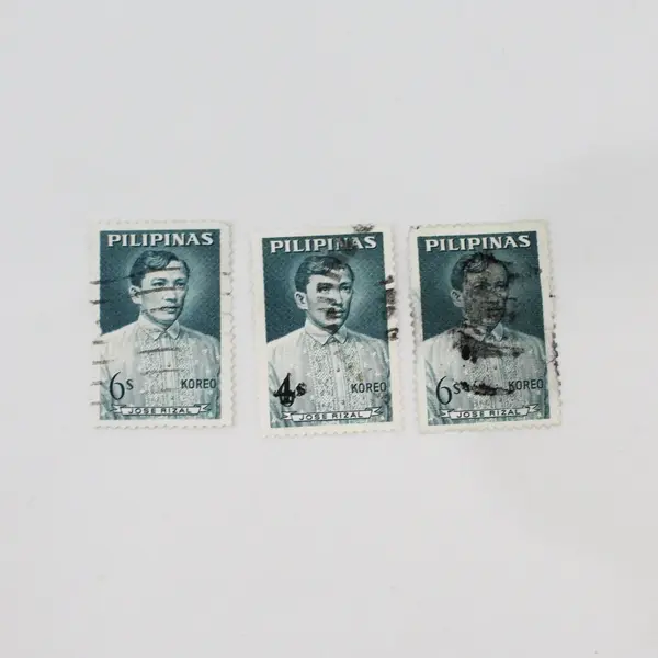 Lot Of 10 Philippines 1960s Famous Filipinos Stamps Used  
