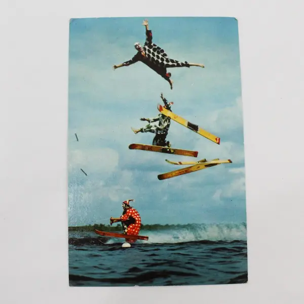 Lot Of 3 VTG Cypress Gardens Florida Water Ski Show Chrome Postcards