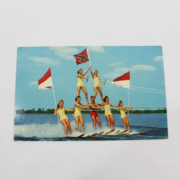Lot Of 3 VTG Cypress Gardens Florida Water Ski Show Chrome Postcards