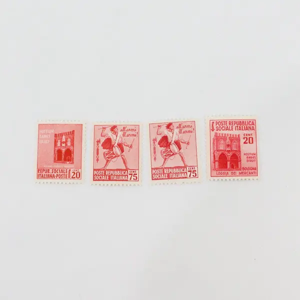 Lot Of 15 Italy Social Republic 1944 Stamps SC #18-31 #E3 MNH OG