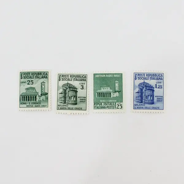 Lot Of 15 Italy Social Republic 1944 Stamps SC #18-31 #E3 MNH OG
