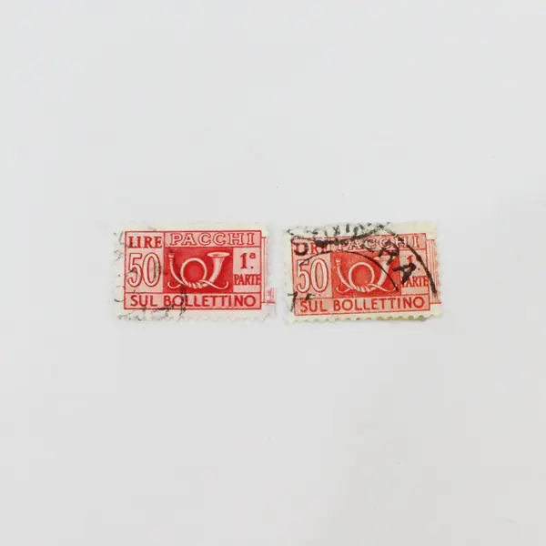 Lot of 5 Italy 1950s Parcel Post Stamps Used 