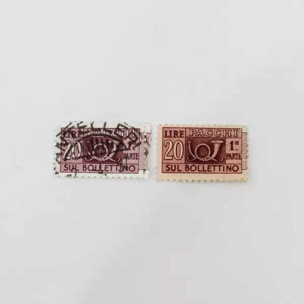 Lot of 5 Italy 1950s Parcel Post Stamps Used 