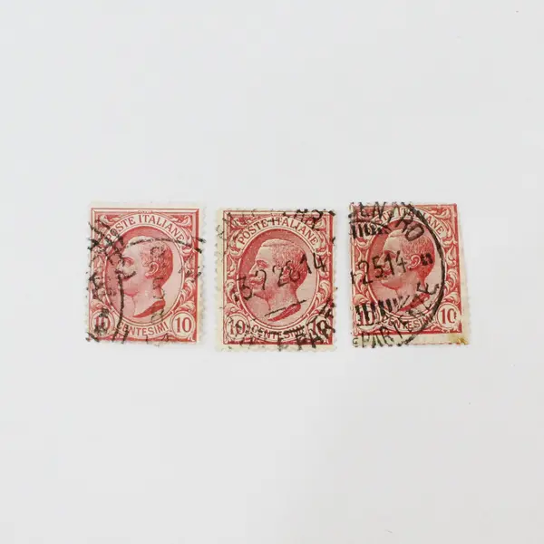 Lot of 10 Italy Victor Emmanuel III Postage Stamps Used