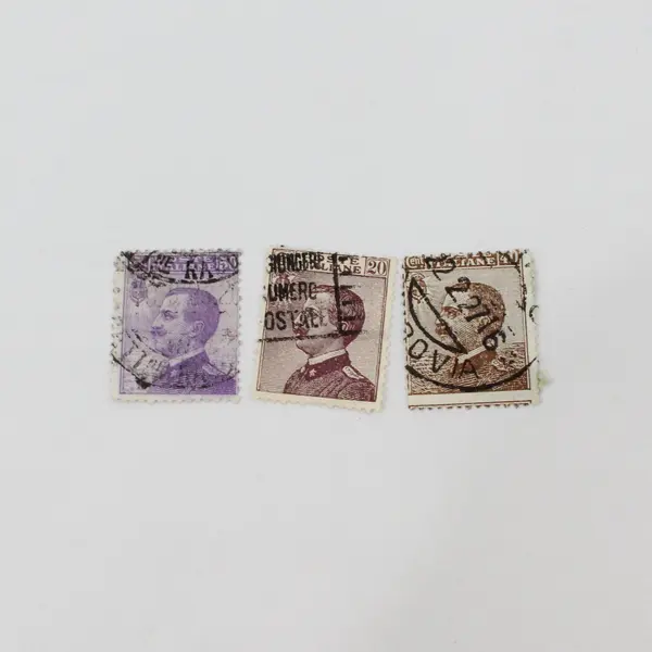 Lot Of 10 Italy 1906-1920s King Emmanuel III Stamps Used