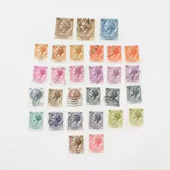 Lot Of 29 Italy 1950s Syracuse Stamps Mixed Used Mint Hinged