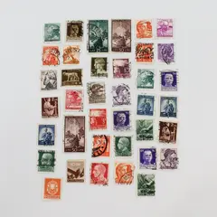 Lot Of 40 Italy Mixed 1920s-1960s Stamps Used