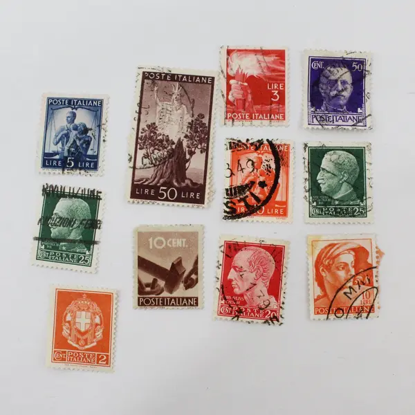Lot Of 40 Italy Mixed 1920s-1960s Stamps Used