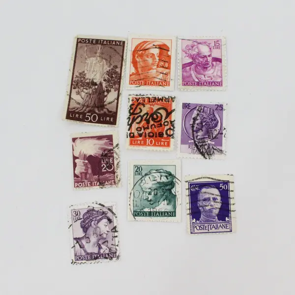 Lot Of 40 Italy Mixed 1920s-1960s Stamps Used