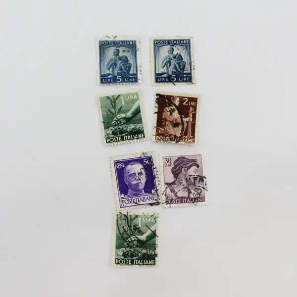 Lot Of 40 Italy Mixed 1920s-1960s Stamps Used