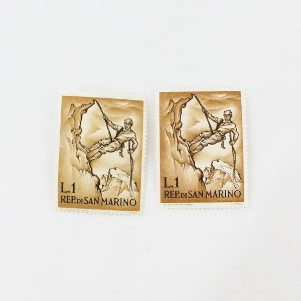 Lot Of 8 San Marino 1940s-1960s Commemorative Stamps Mint Hinged 