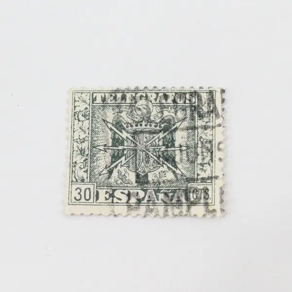 Lot Of 4 Spain 1949 Telegraph Revenue Stamps Used