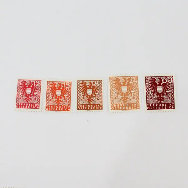 Lot Of 23 Austria 1945 Stamps SC #432-54 MNH OG