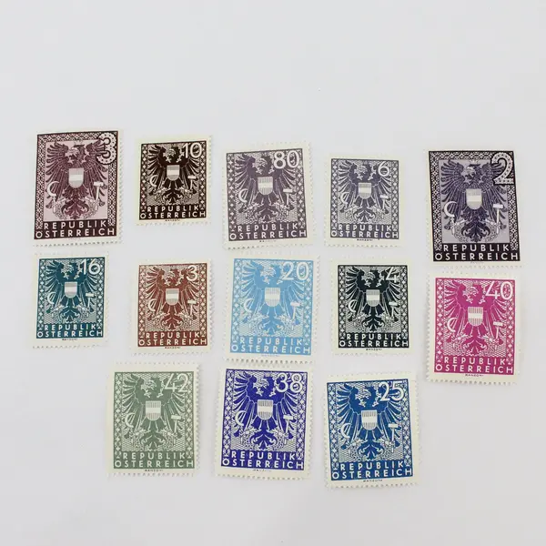 Lot Of 23 Austria 1945 Stamps SC #432-54 MNH OG