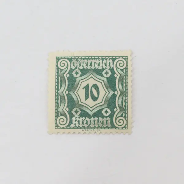 Lot Of 2 Austria 1922 Postage Due 10/15 Kronen Stamps Mint Hinged OG