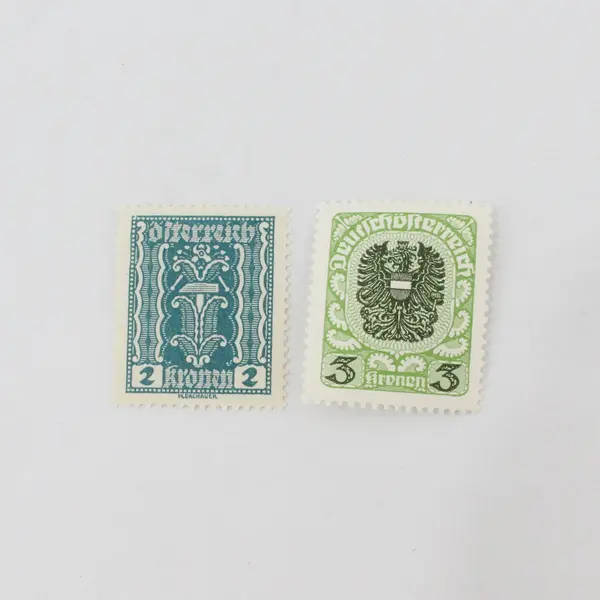 Lot Of 8 Austria 1921-1955 Stamps Mint Lightly Hinged OG
