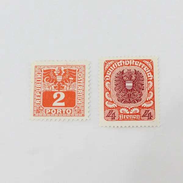 Lot Of 8 Austria 1921-1955 Stamps Mint Lightly Hinged OG