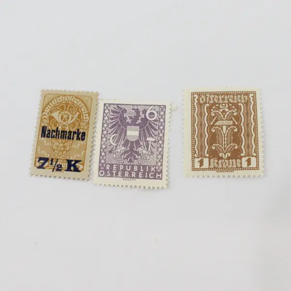 Lot Of 8 Austria 1921-1955 Stamps Mint Lightly Hinged OG