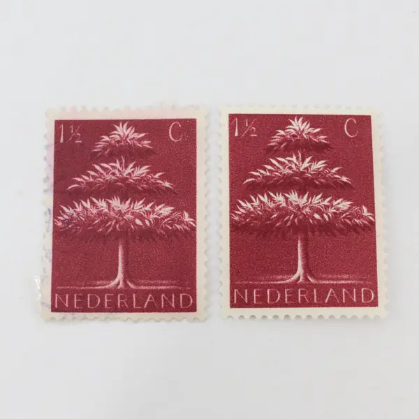 Lot Of 5 Netherlands German Occupation 1943-44 Stamps Used