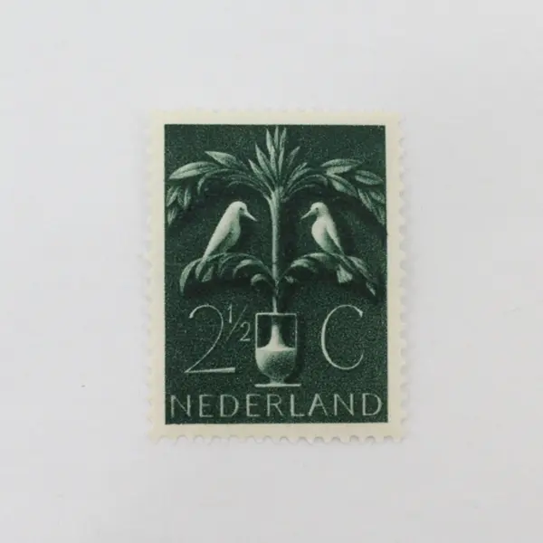 Lot Of 5 Netherlands German Occupation 1943-44 Stamps Used