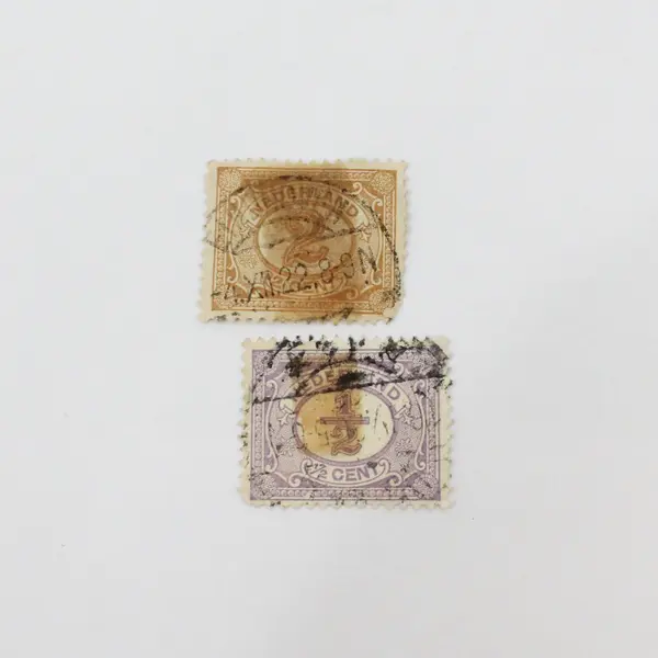 Lot of 6 Netherlands Vurtheim Stamps Used Late 1800s