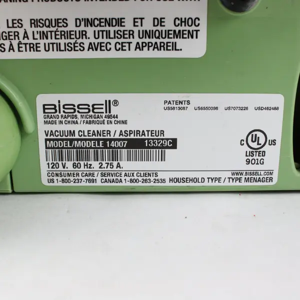Bissell Little Green 14007 Portable Carpet & Upholstery Cleaner Used